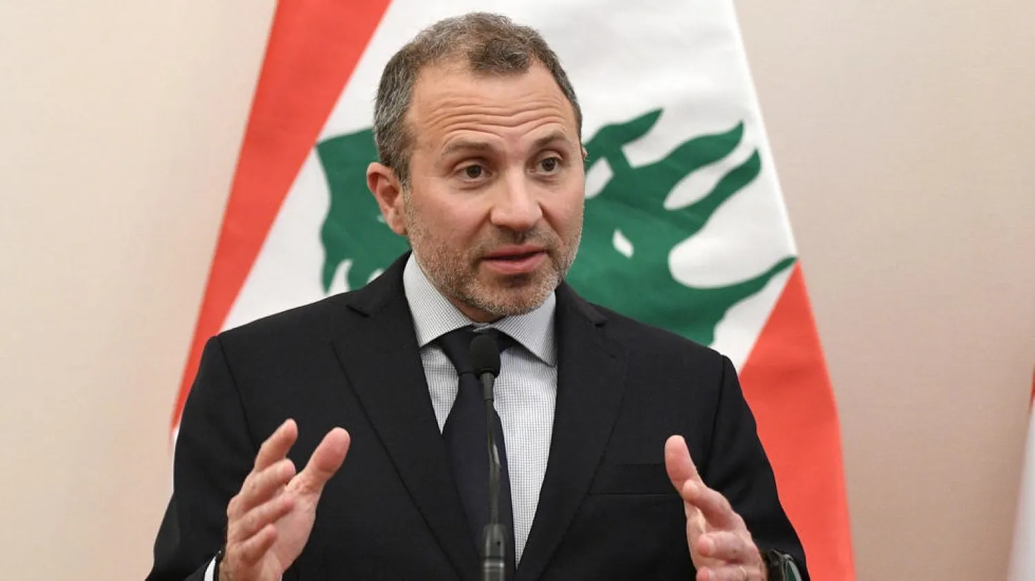 The United States says Lebanese politician Gebran Bassil is "at the forefront" of massive corruption in his country. Attila KISBENEDEK (AFP)