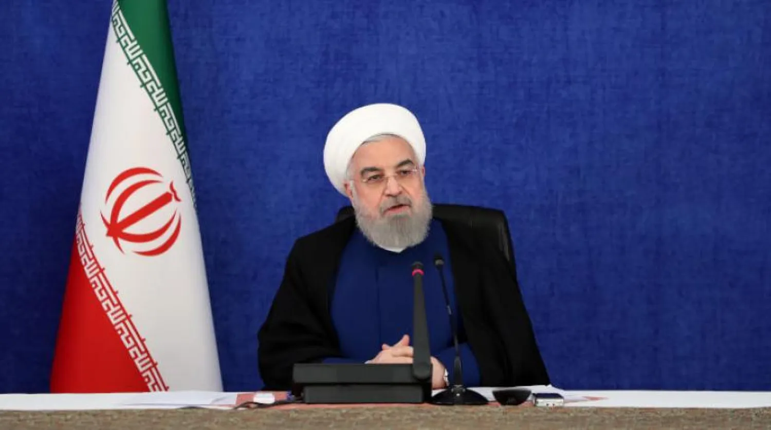 File photo of Iranian President Hassan Rouhani 