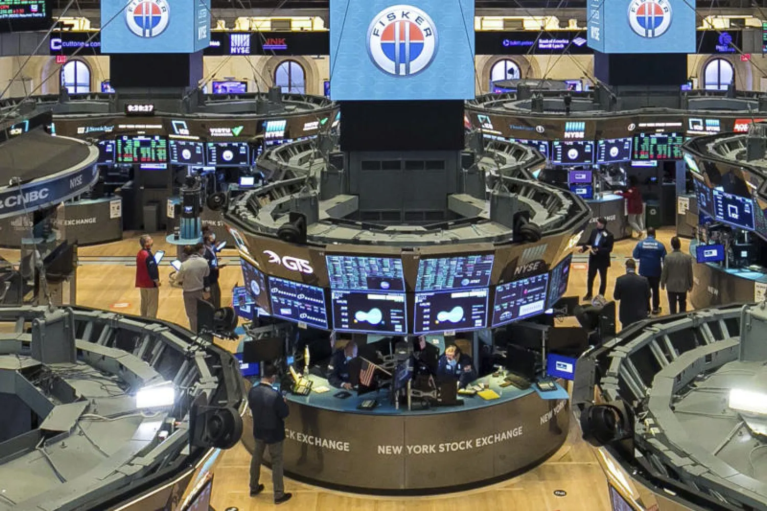 بورصة وول ستريت (أ.ب)