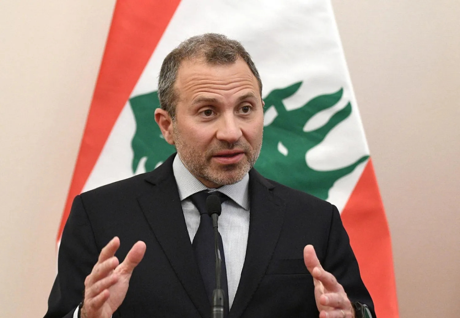Lebanese MP Gebran Bassil. (AFP)