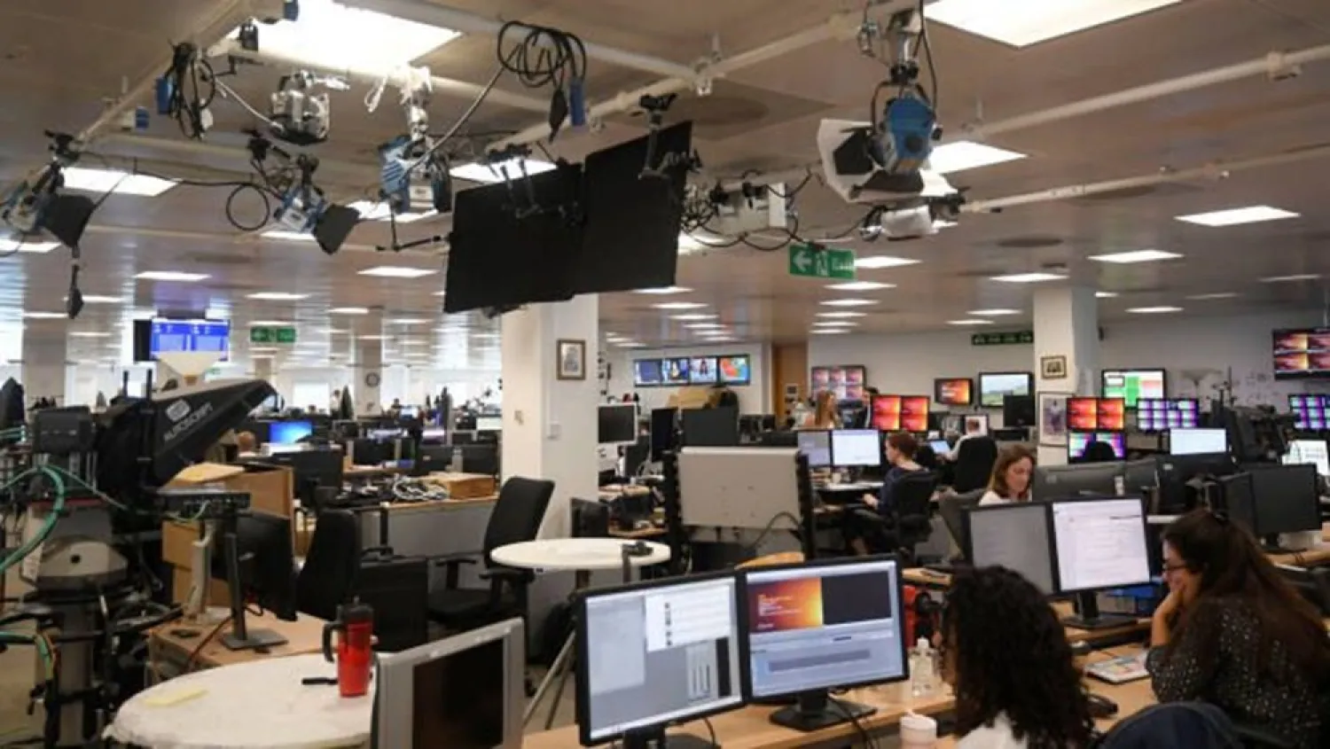Thomson Reuters' office in Canary Wharf, London. (Reuters)