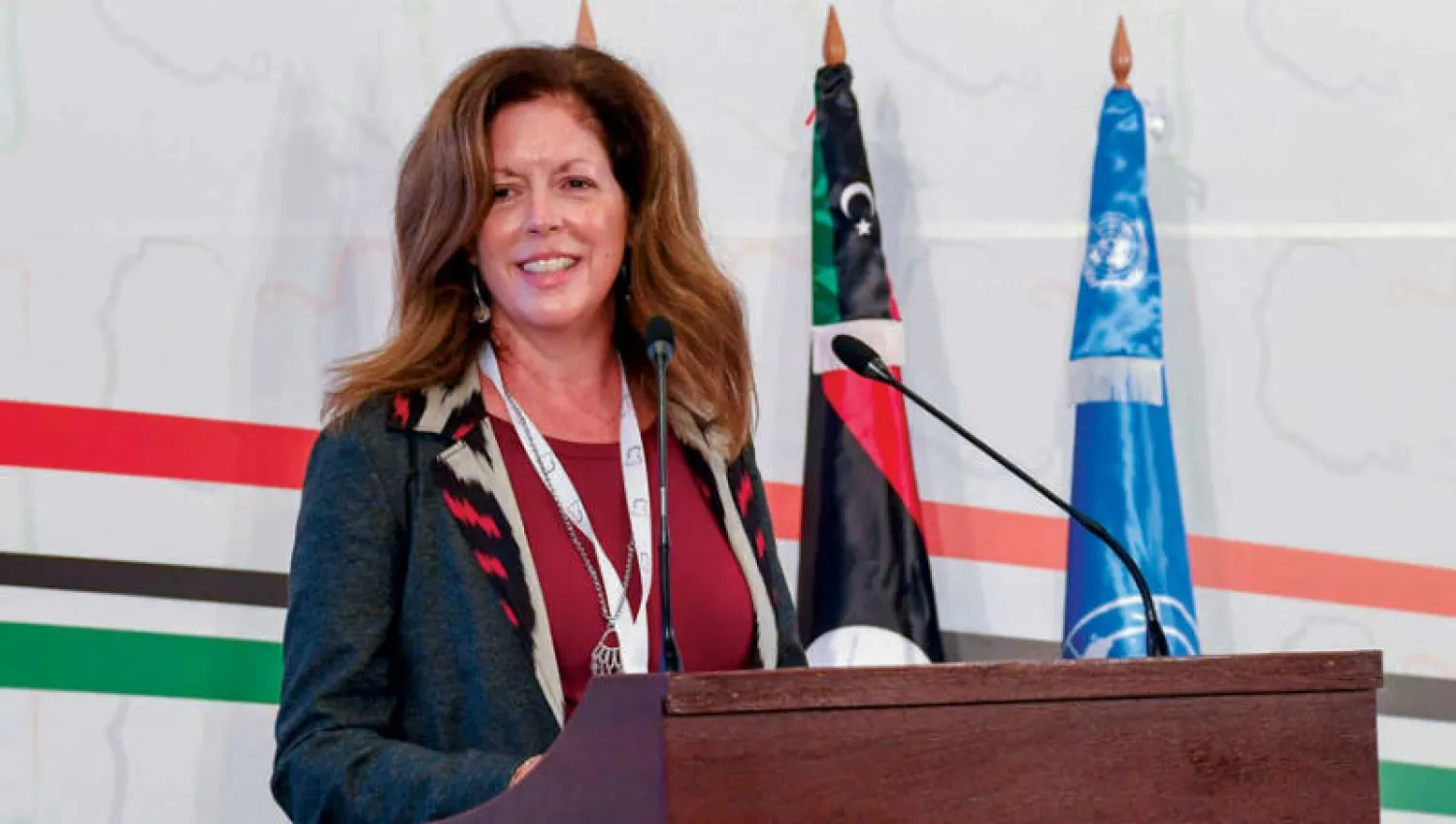 ستيفاني ويليامز رئيسة البعثة الأممية إلى ليبيا بالإنابة (أ.ب)