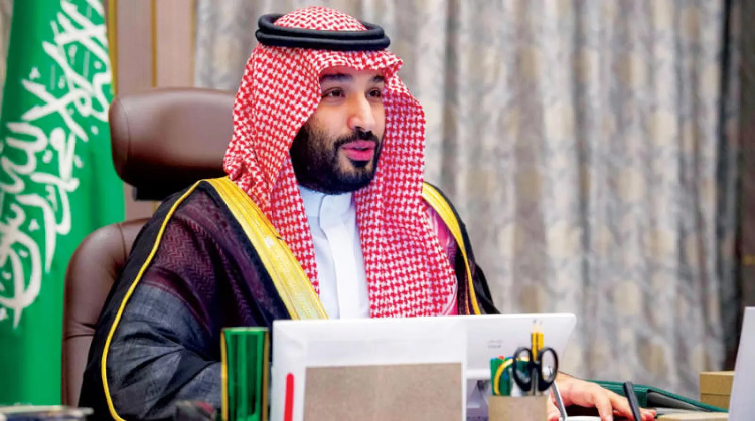 ولي العهد السعودي الأمير محمد بن سلمان خلال اللقاء (واس)