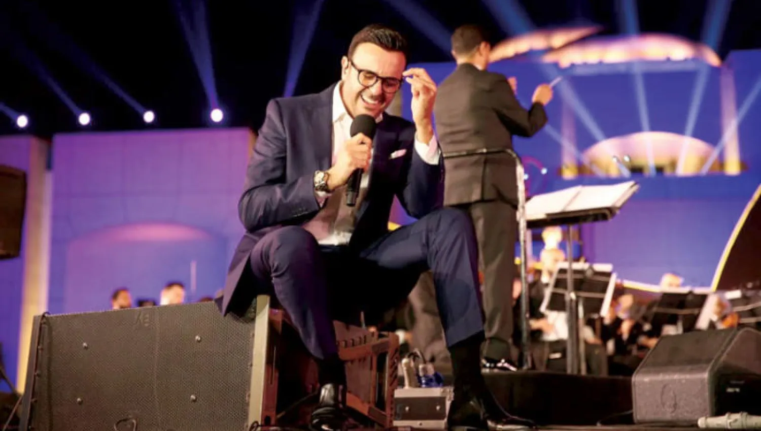 قدم صابر الرباعي 28 أغنية من أشهر أغنياته وأغنيات الفنانة الراحلة وردة الجزائرية