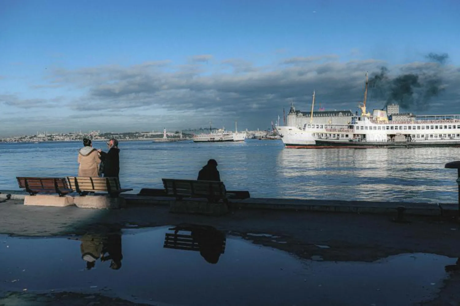 مضيق البوسفور في إسطنبول (أرشيفية - أ.ف.ب)