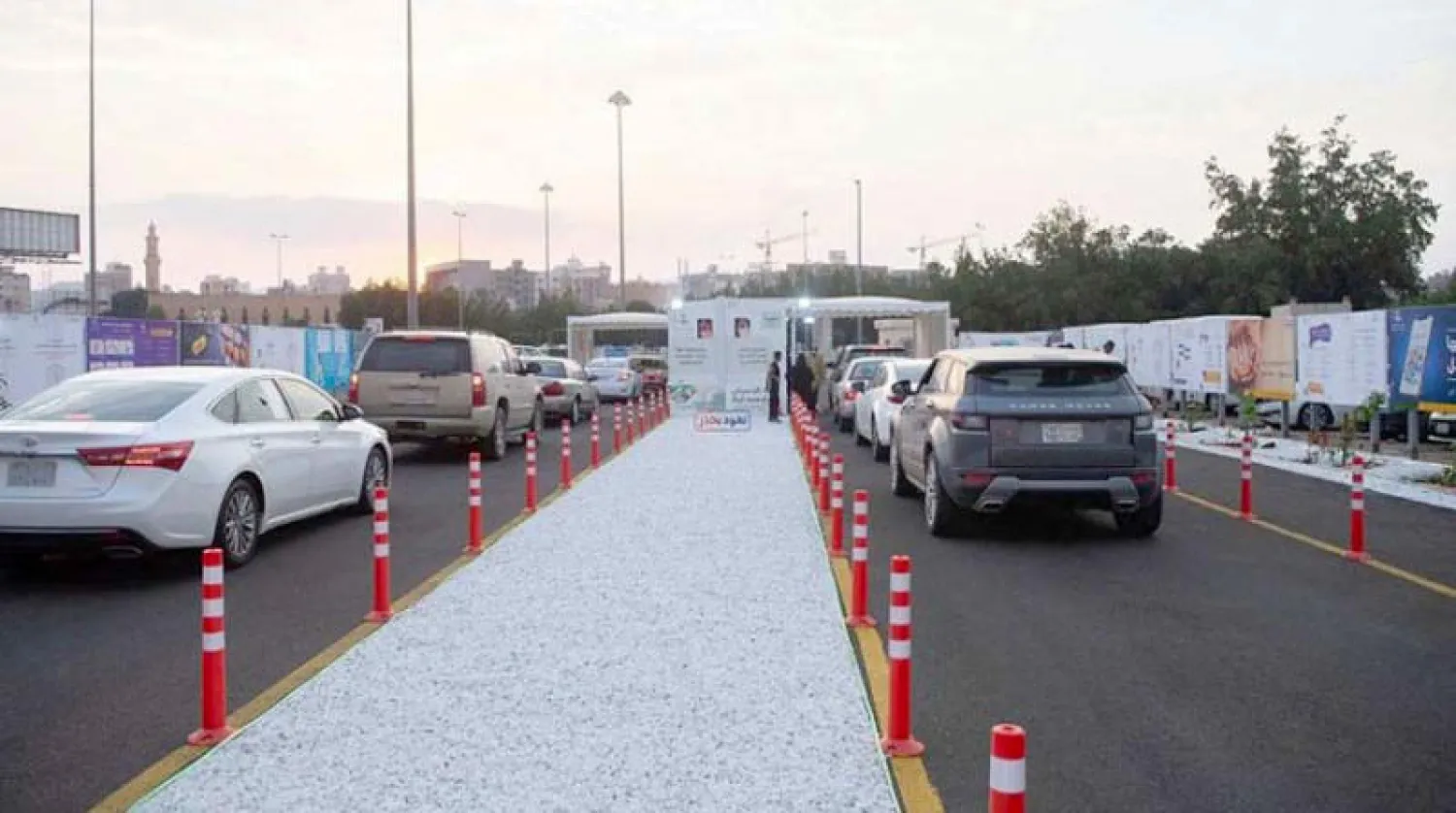 إقبال متزايد على مراكز الفحص السريعة في مختلف المدن السعودية (واس)