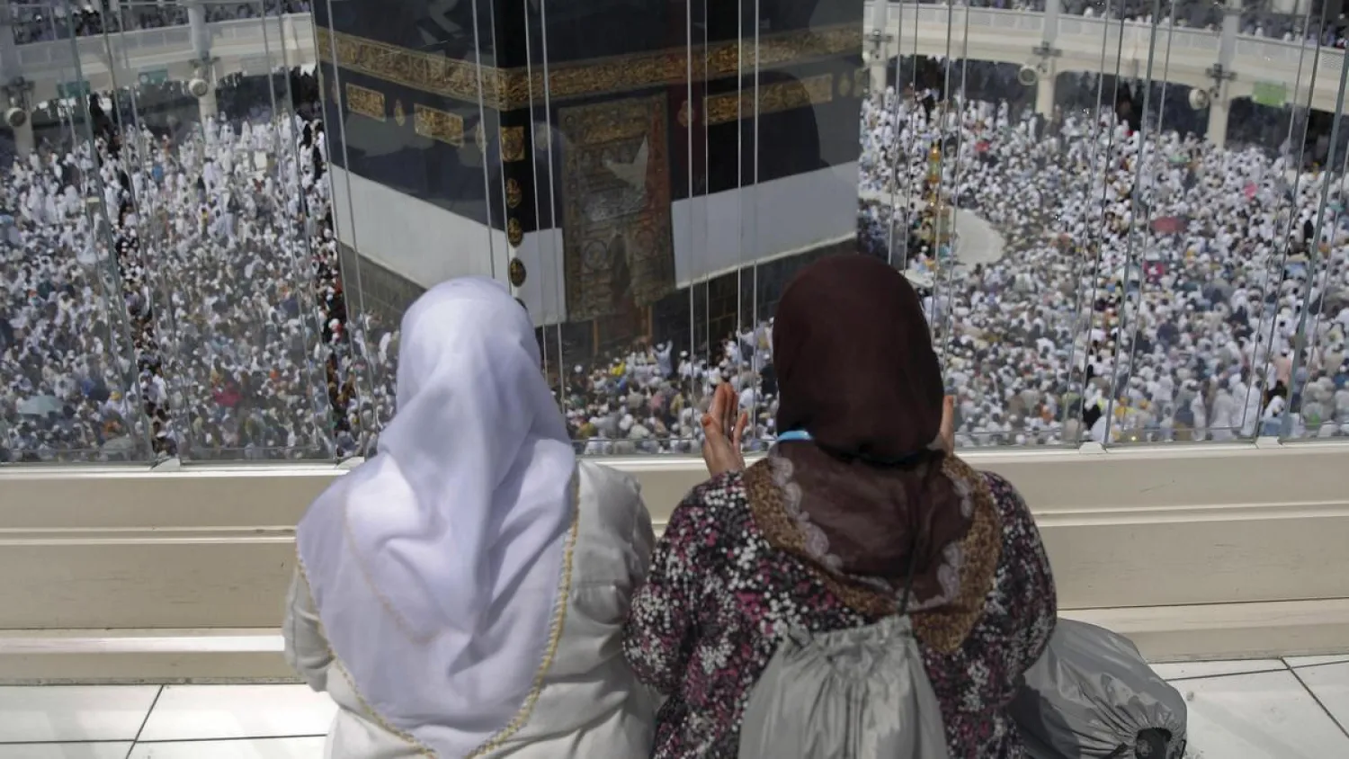 Muslim pilgrims pray around the holy Kaaba at the Grand Mosque. Reuters

 

 