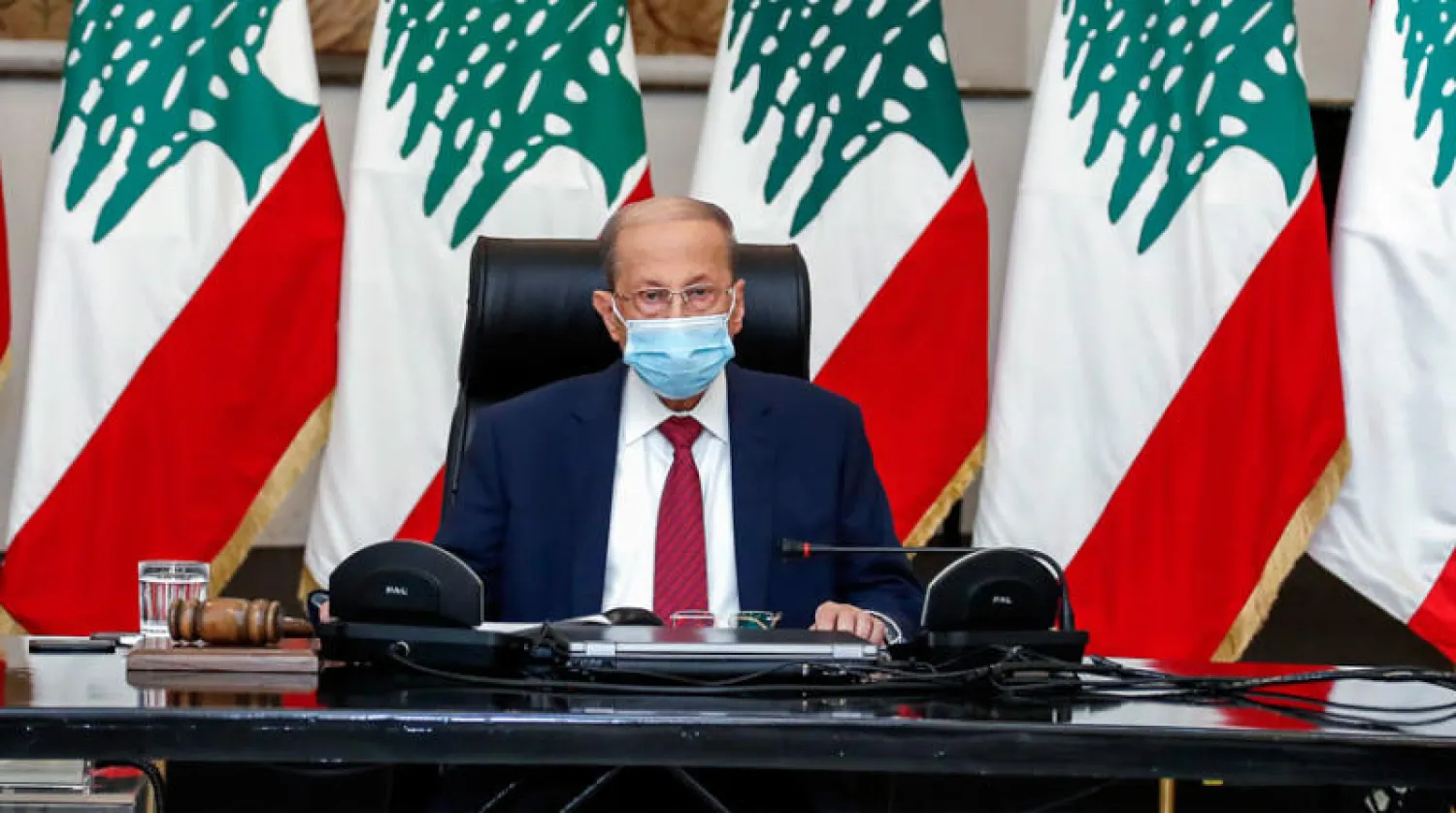 مشاورات تشكيل الحكومة اللبنانية بين الرئيس ميشال عون ورئيس الحكومة المكلف سعد الحريري عادت إلى المربع الأول (إ.ب.أ)