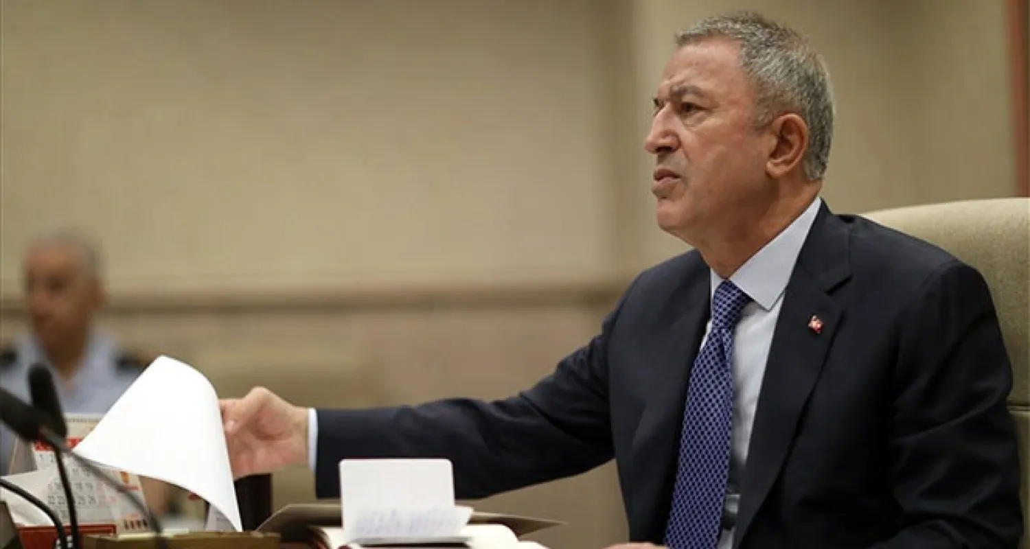 Milli Savunma Bakanı Hulusi Akar (İHA)