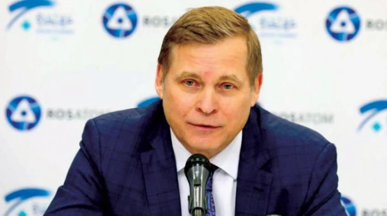 Rosatom’s regional director, Alexander Voronkov. Asharq Al-Awsat