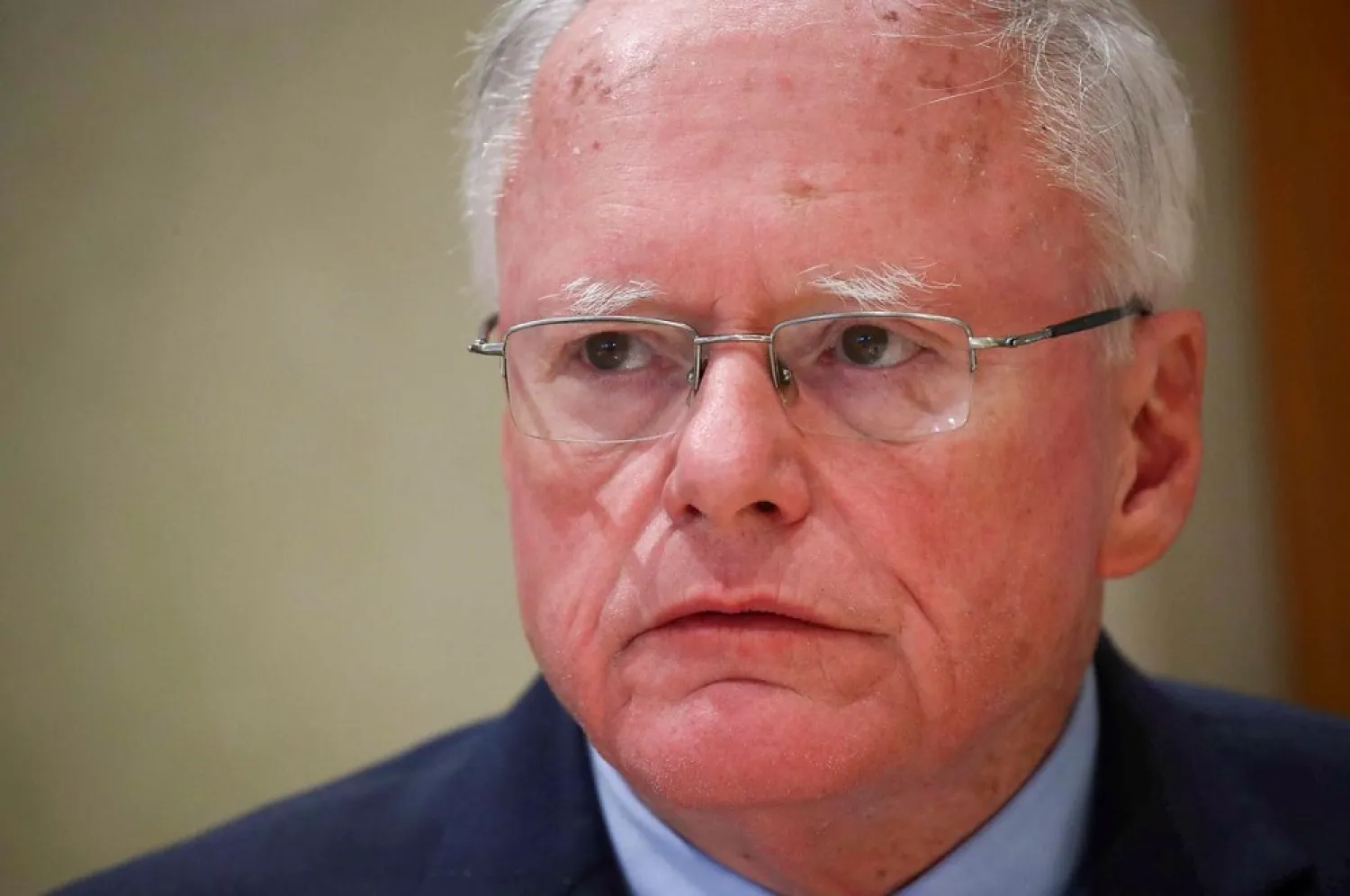 Outgoing US envoy to Syria James Jeffrey. (Reuters)