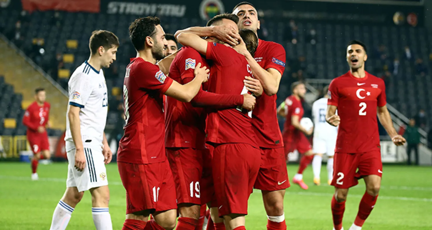 Türk Milli Takım ilk kez Rusya'yı mağlup etti