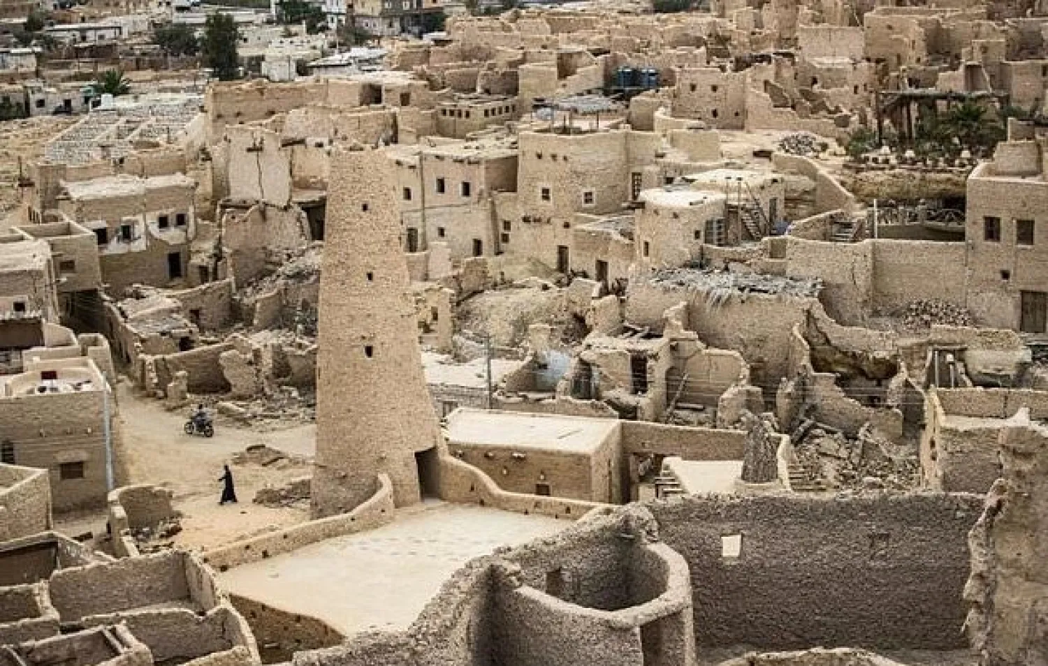 Restoration works at the Shali fortress were carried out under the aegis of the Egyptian government, hoping to make Siwa a global 'ecotourism destination'

