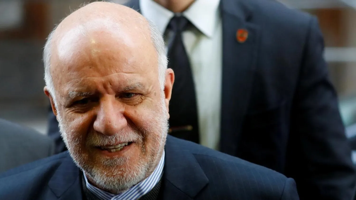 Iran's Oil Minister Bijan Namdar Zanganeh arrives at the OPEC headquarters in Vienna, Austria December 6, 2019. (Reuters)