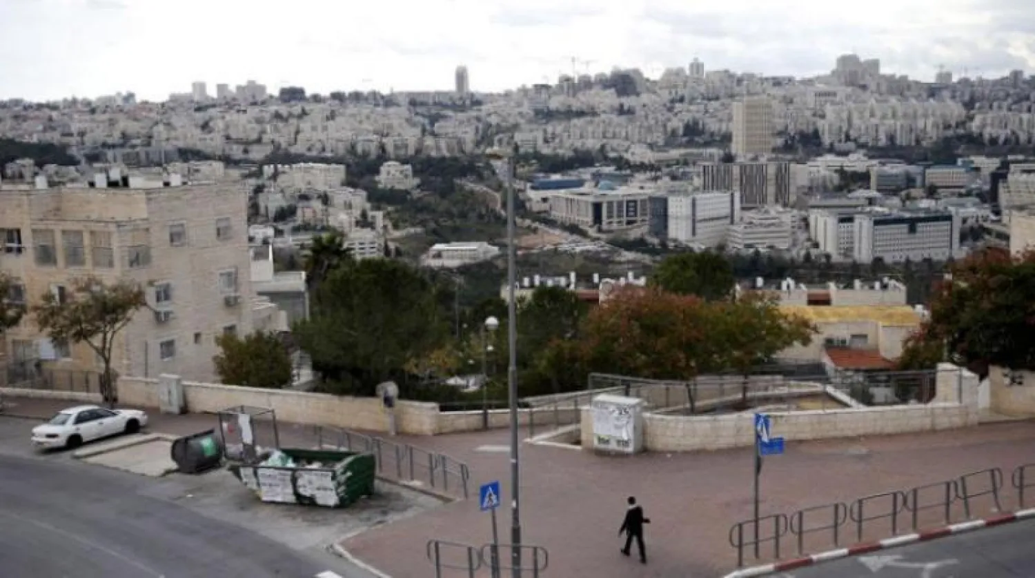 مستوطنة «رمات شلومو» لليهود المتشددين قرب القدس (رويترز)