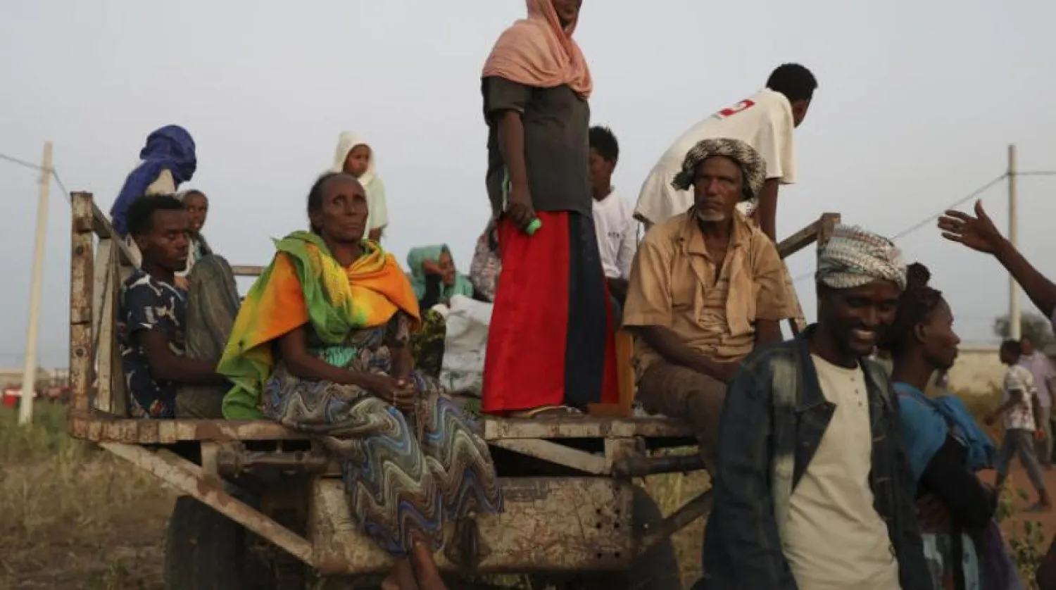 Tigray bölgesindeki çatışmalardan Sudan’a kaçan Etiyopyalı mülteciler (AP)