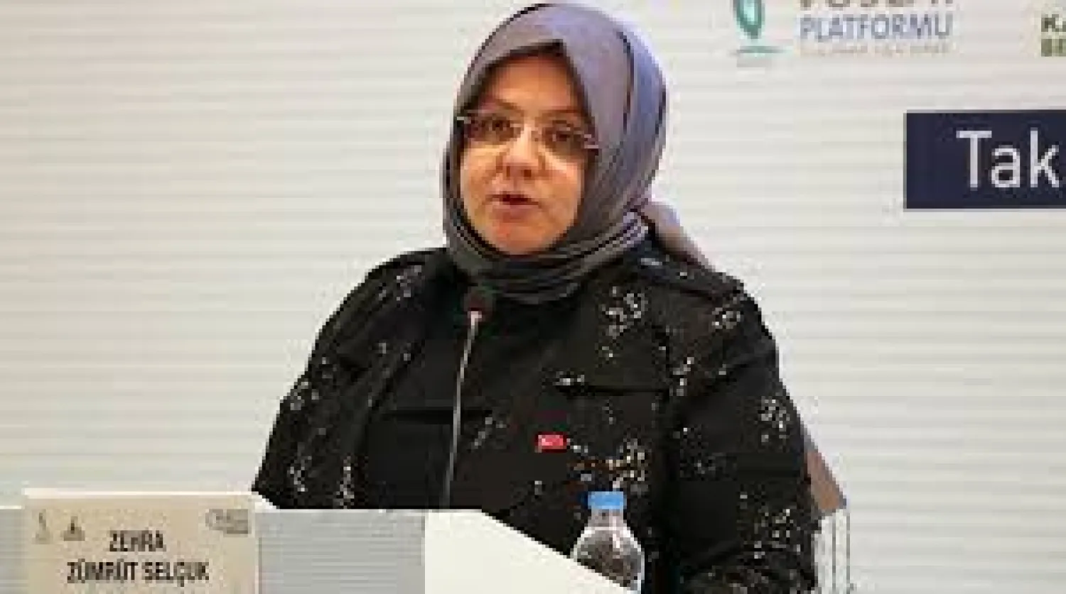 Aile, Çalışma ve Sosyal Hizmetler Bakanı Zehra Zümrüt Selçuk (İHA)