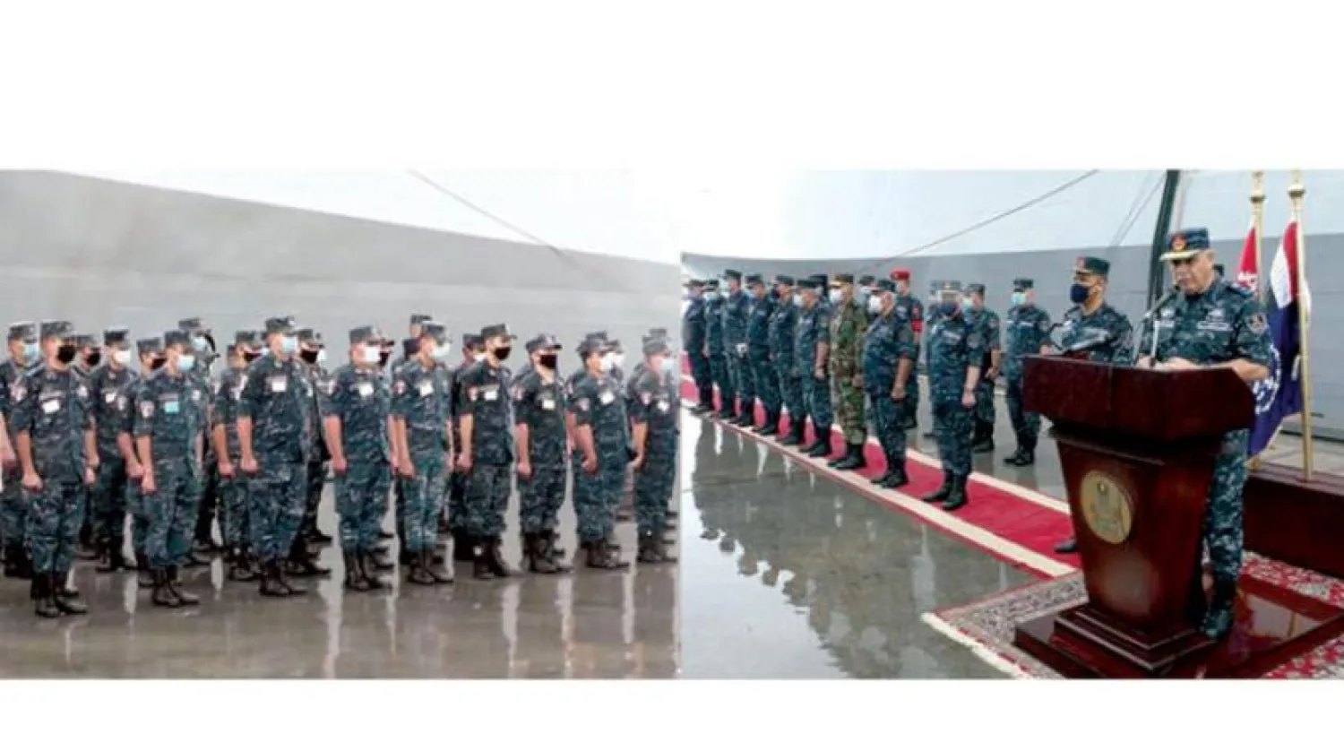 A number of naval vessels of the Egyptian Armed Forces has left the Alexandria Naval Base to the Black Sea for ‘Friendship Bridge-3’ exercise- press photo via Egypt's Army