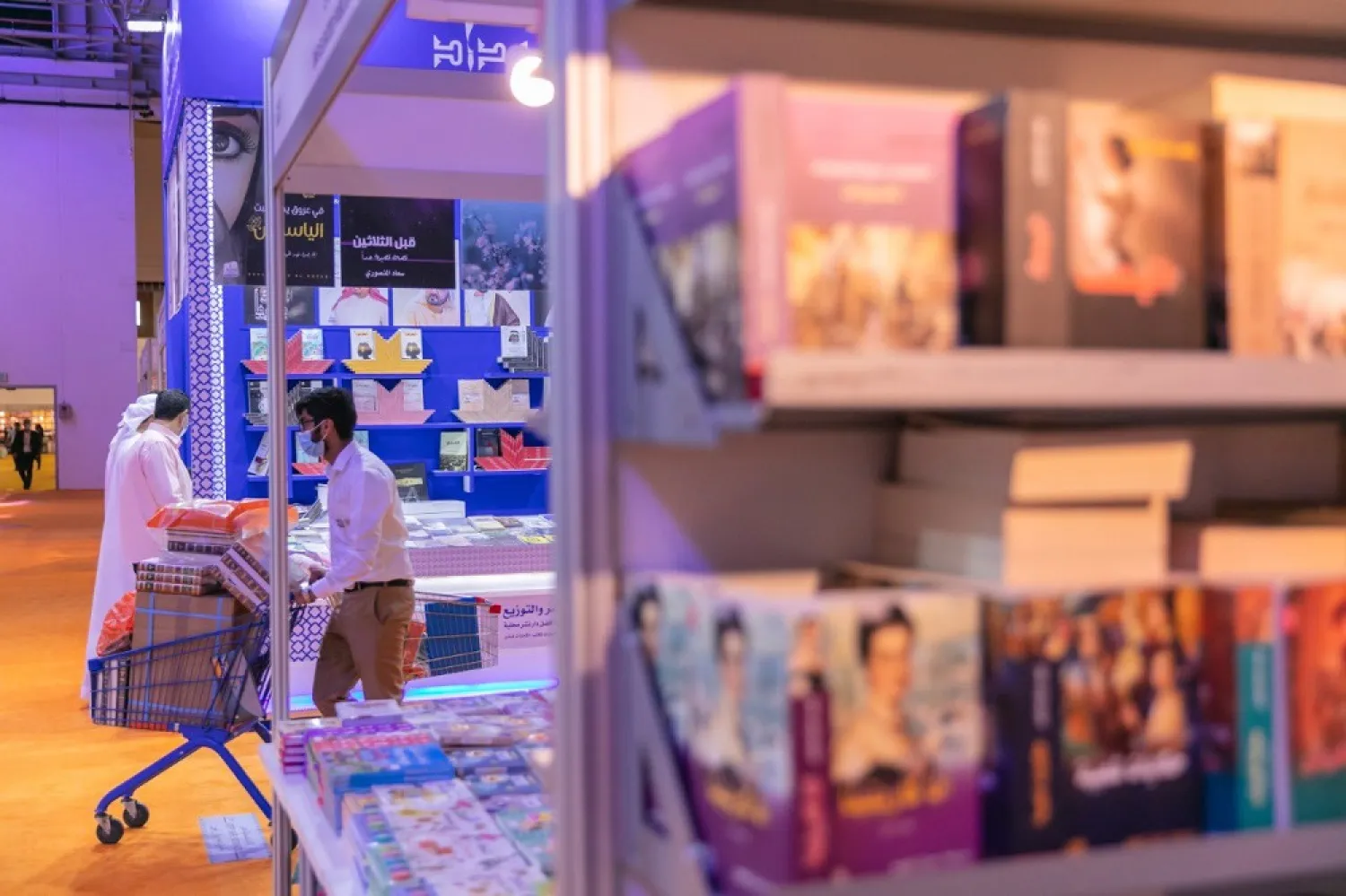 Visitors at the Sharjah International Book Fair. (Sharjah Book Authority via Twitter)