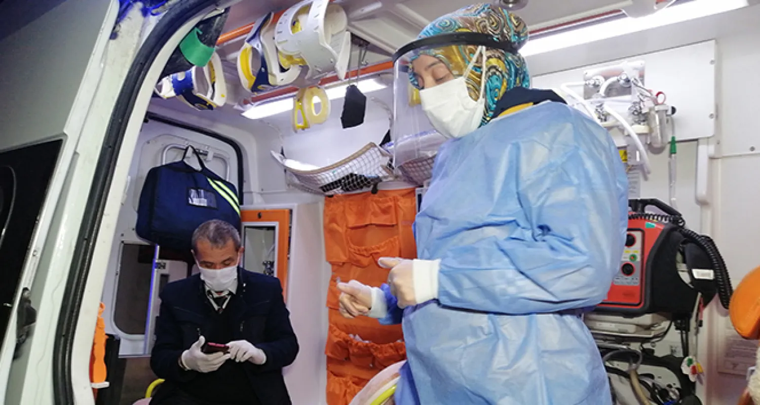 Karantinada olması gereken otobüs şoförü seferde yakalandı