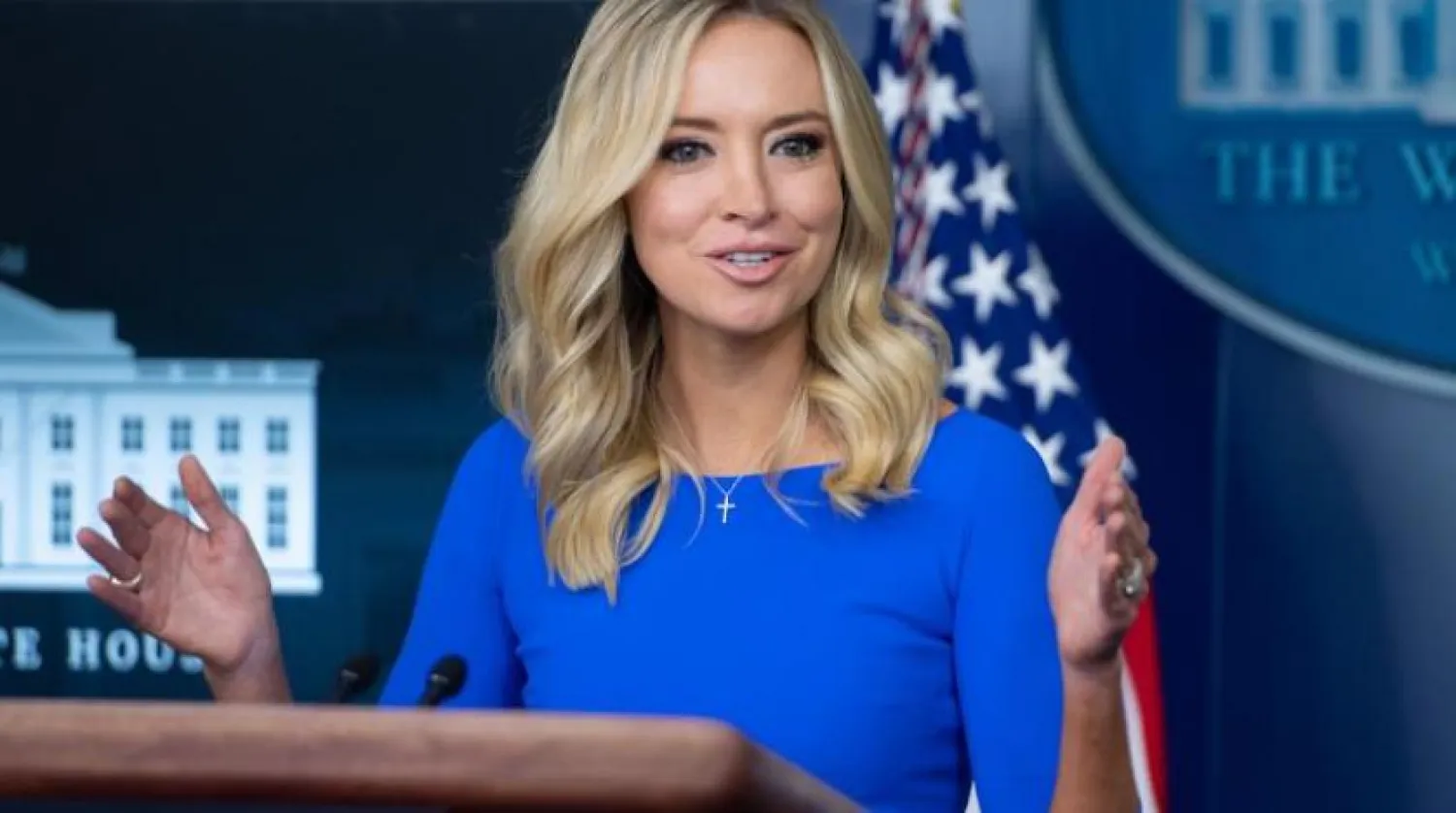 المتحدثة باسم البيت الأبيض كايلي ماكيناني (أ.ف.ب)