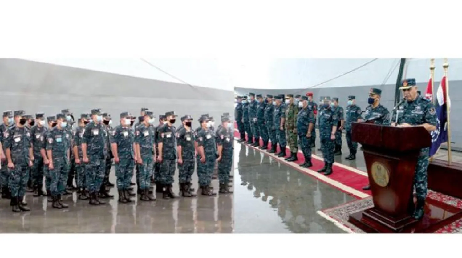 A number of naval vessels of the Egyptian Armed Forces has left the Alexandria Naval Base to the Black Sea for ‘Friendship Bridge-3’ exercise- press photo via Egypt's Army
