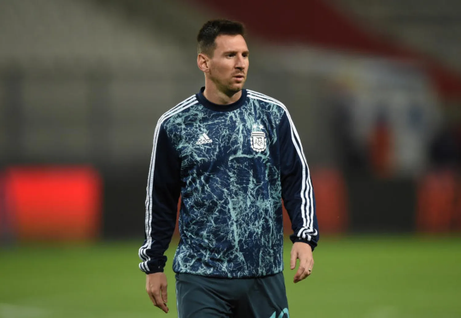 نجم كرة القدم الأرجنتيني ليونيل ميسي (رويترز)