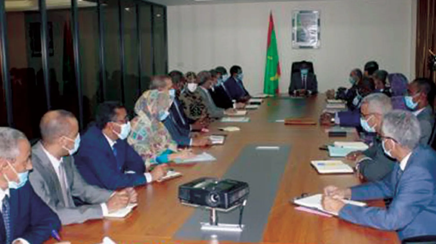 اجتماع اللجنة الموريتانية برئاسة الوزير الأول (الموريتانية للأنباء)