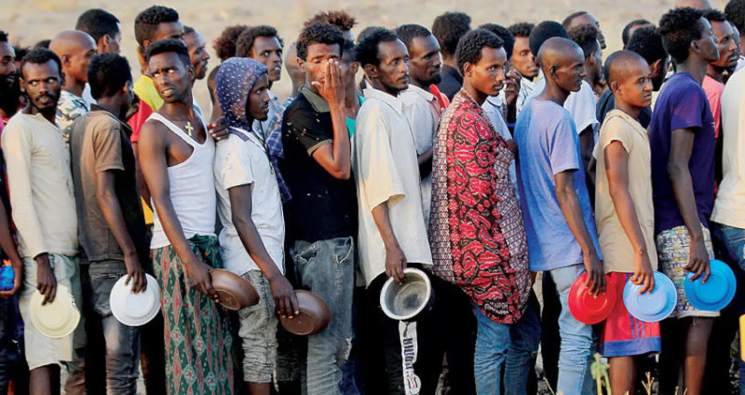 لجأ 31 ألف إثيوبي إلى السودان فيما تتهيأ وكالات الأمم المتحدة لاستقبال نحو 200 ألف لاجئ (رويترز)