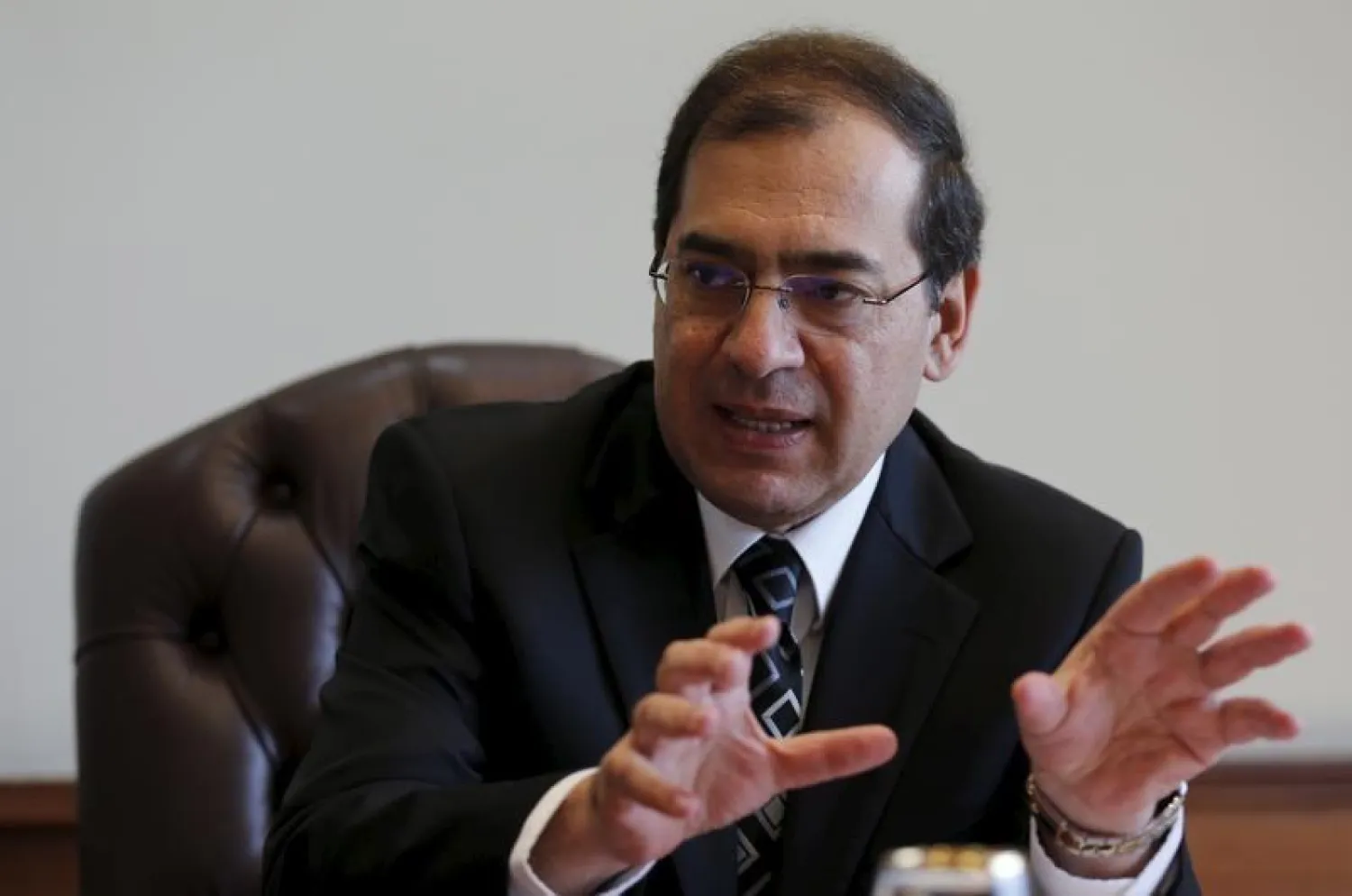 Tarek El Molla, Egypt's Minister of Petroleum and Mineral Resources. REUTERS/Amr Abdallah Dalsh
