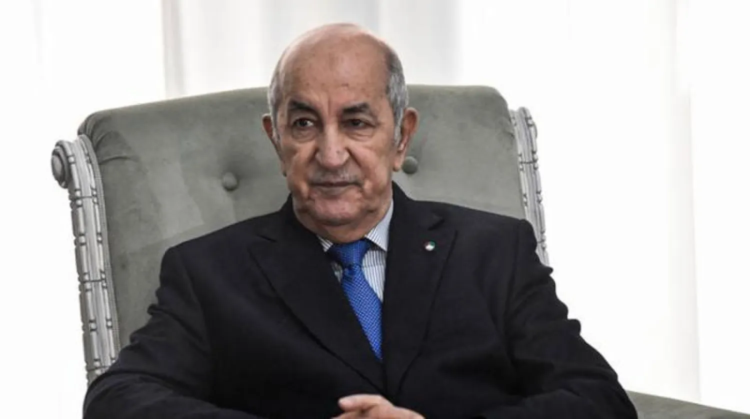 الرئيس الجزائري عبد المجيد تبون