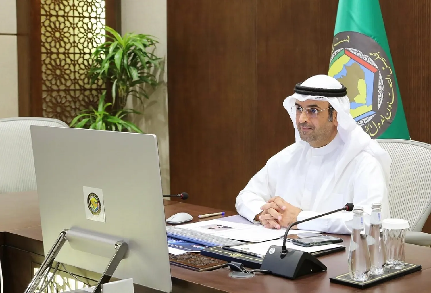 GCC chief Nayef al-Hajraf. (KUNA)