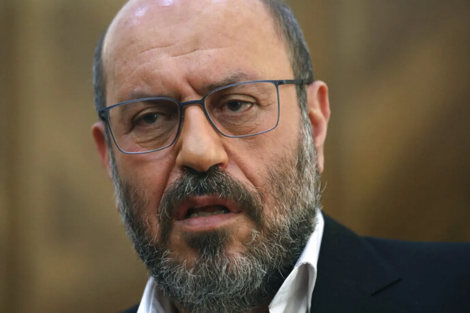 Gen. Hossein Dehghan, a military advisor to Iran's Supreme Leader Ali Khamenei, speaks during an interview with The Associated Press, in Tehran, Iran, Wednesday, Nov. 18, 2020 (AP Photo/Vahid Salemi)