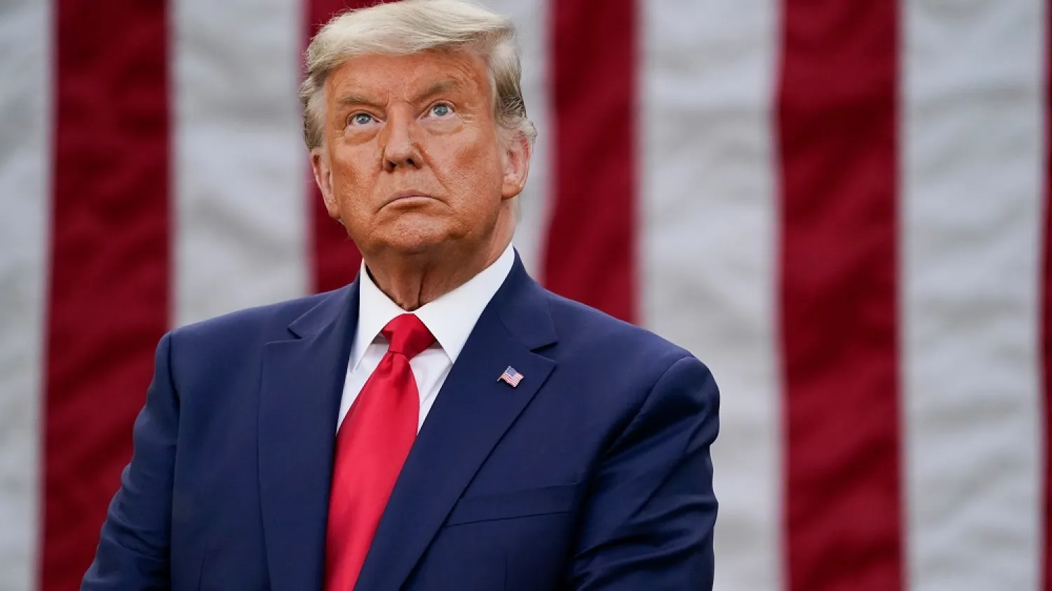 President Donald Trump listens during an event on Operation Warp Speed in the Rose Garden of the White House, Friday, Nov. 13, 2020, in Washington. (AP)