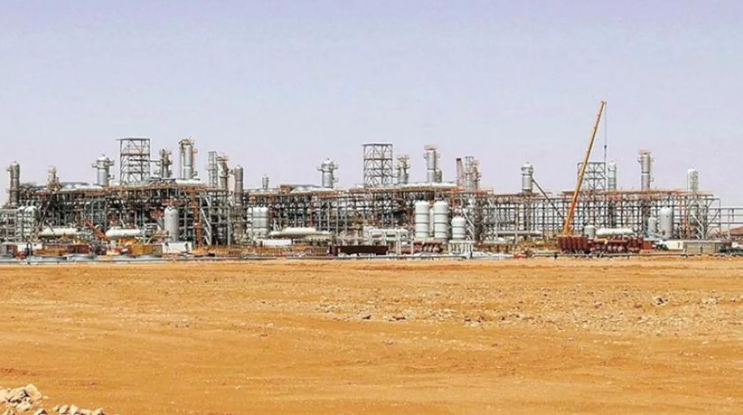 Algeria expects a drop in gas exports this year. Reuters.