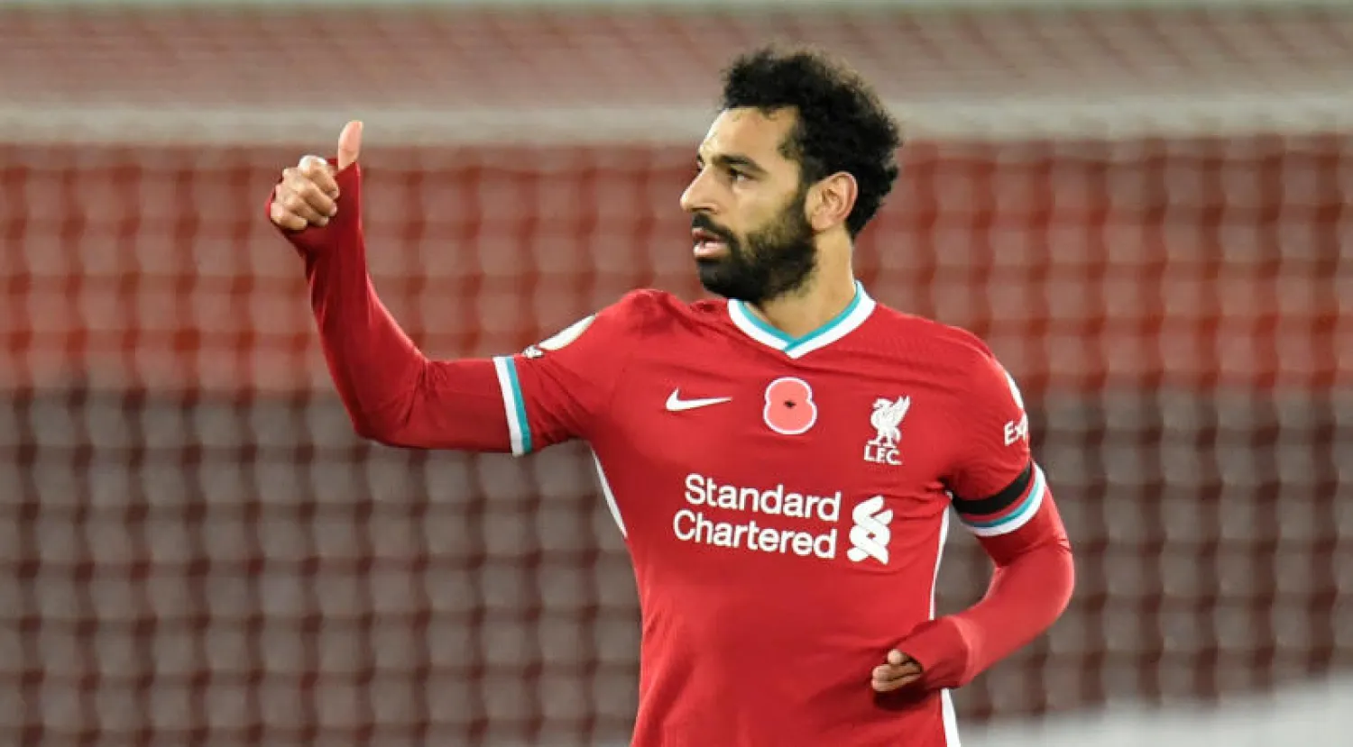 اللاعب المصري بفريق ليفربول الإنجليزي محمد صلاح (رويترز)