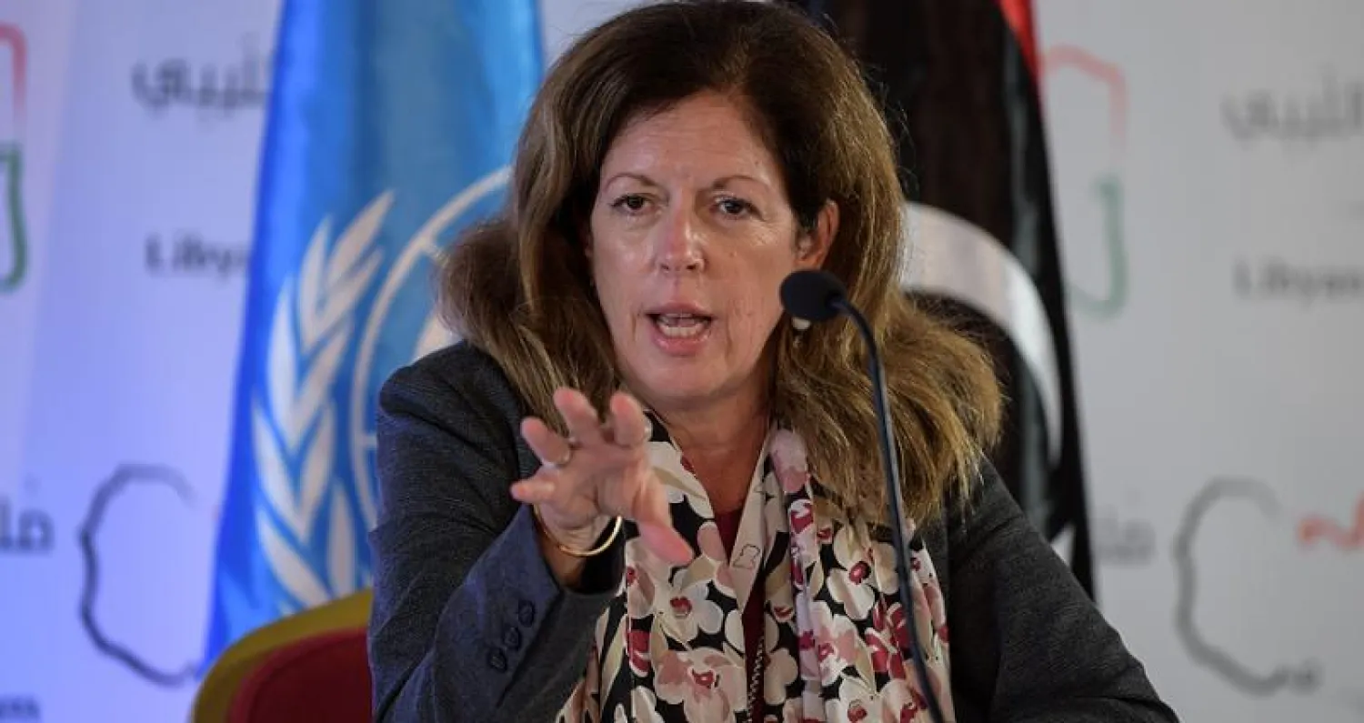 ستيفاني ويليامز رئيسة البعثة الأممية إلى ليبيا بالإنابة (أ.ف.ب)