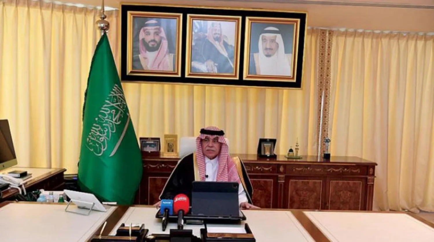 Acting Saudi Minister of Media Dr. Majid Al-Qasabi. (SPA)