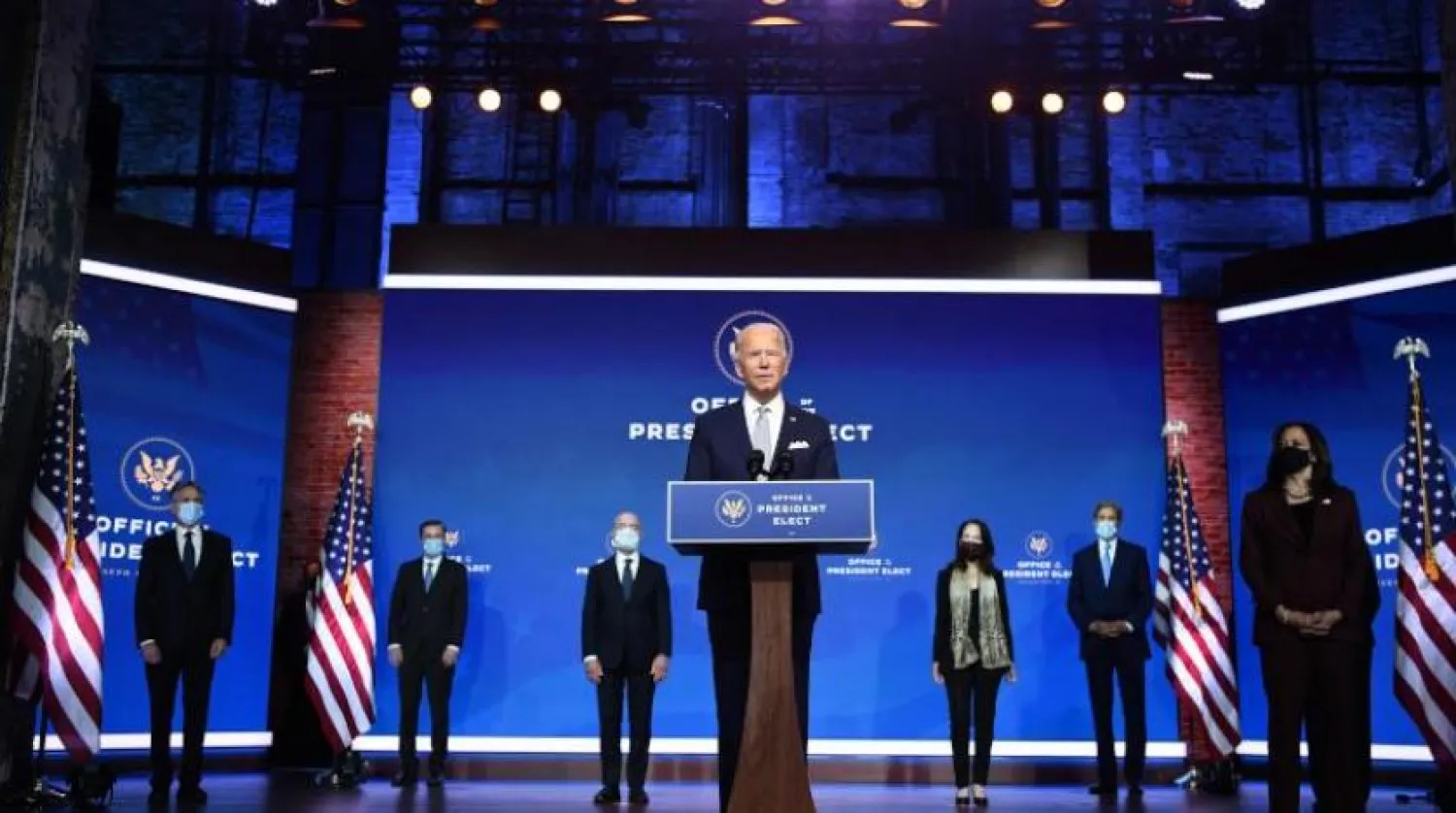 ABD Başkanı seçilen Joe Biden çalışma ekibini tanıtıyor (AFP)