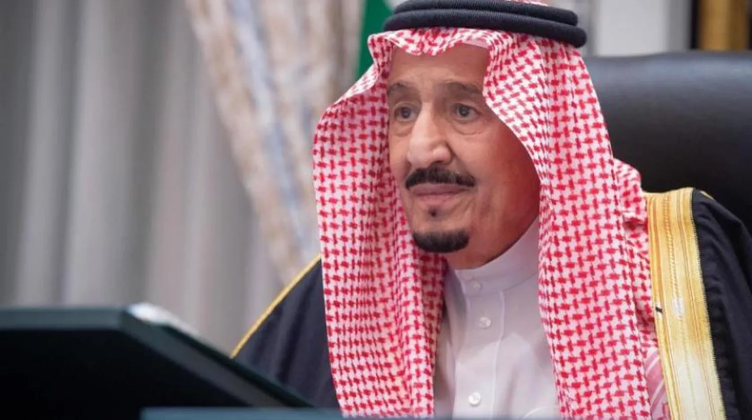  نشست مجازی شورای وزیران سعودی به ریاست خادم حرمین شریفین (SPA)