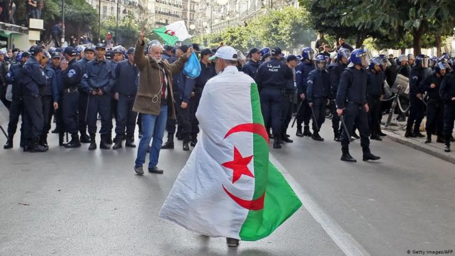  Algeria's protest movement marks its first anniversary. AFP