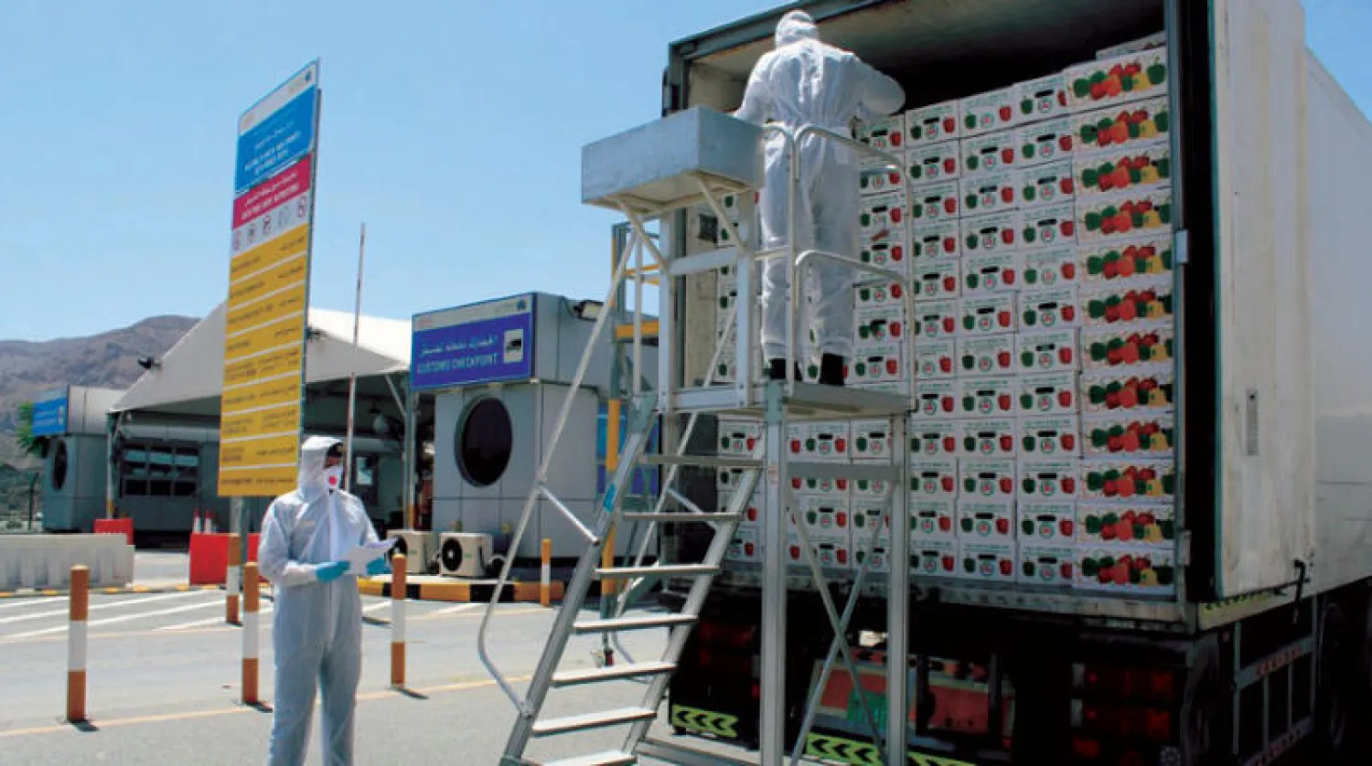 خدمة البيان الجمركي حققت قفزة بنسبة 33 % لتتجاوز 9.7 مليون بيان جمركي خلال الأشهر التسعة الأولى من 2020 (وام)