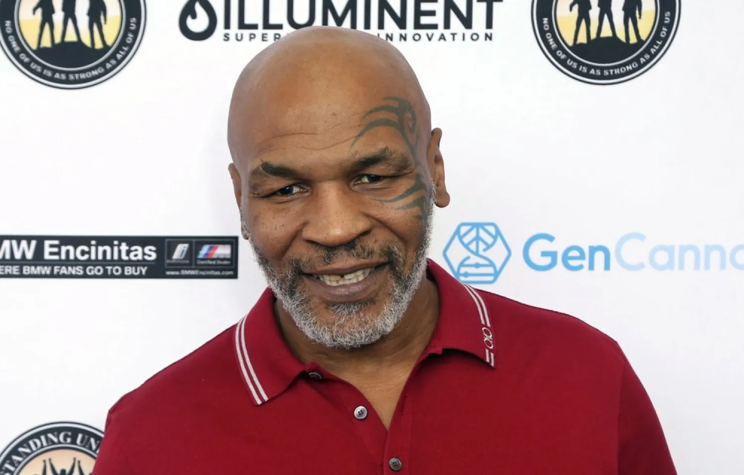 In this Aug. 2, 2019, file photo, Mike Tyson attends a celebrity golf tournament in Dana Point, Calif. (AP)