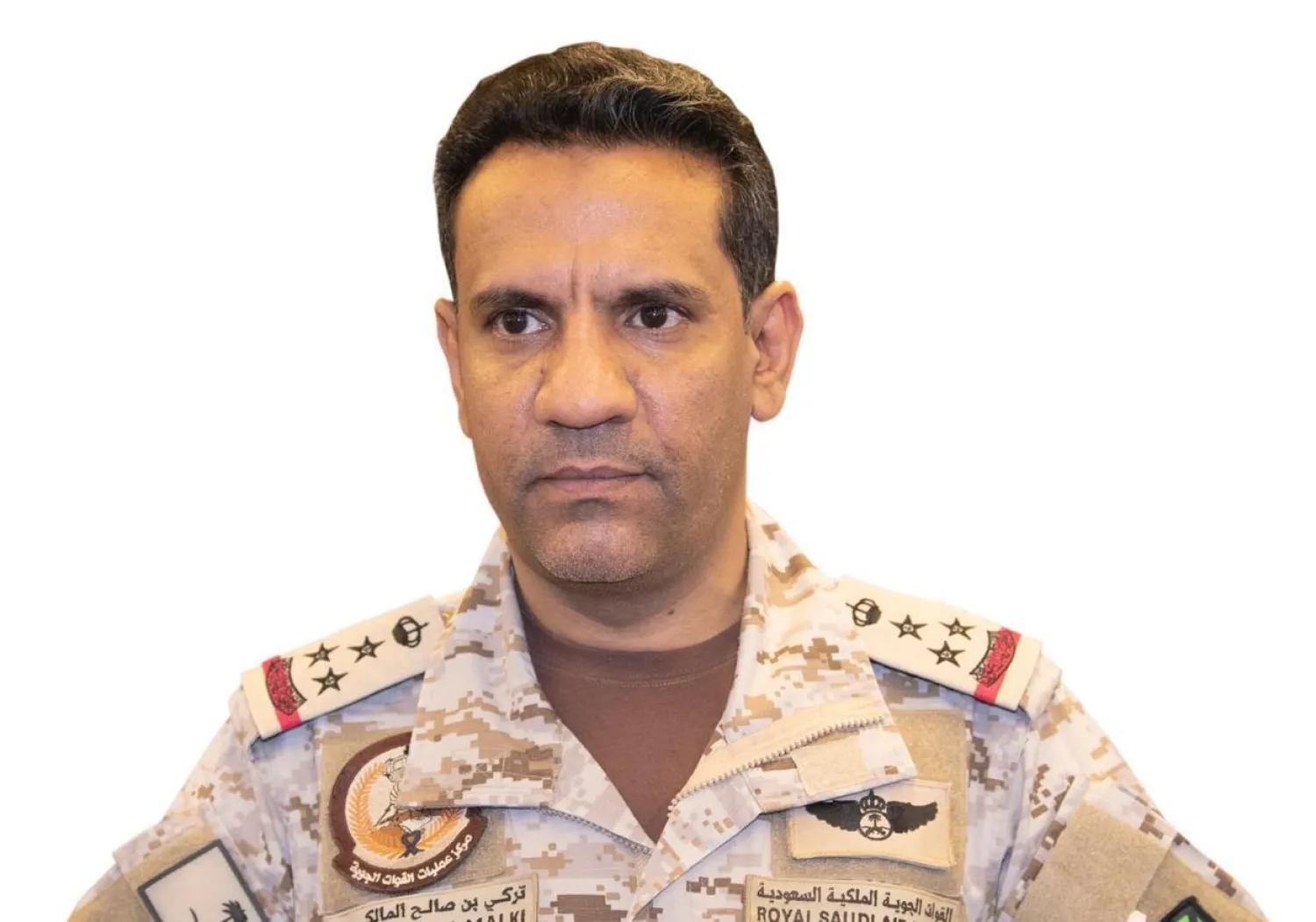 المتحدث باسم قوات التحالف العميد الركن تركي المالكي (الشرق الأوسط)