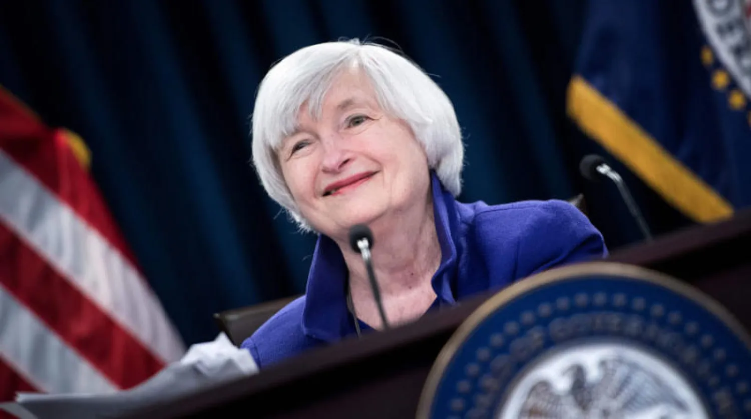 جانيت يلين التي عينها بايدن وزيرة للخزانة (أ.ف.ب)