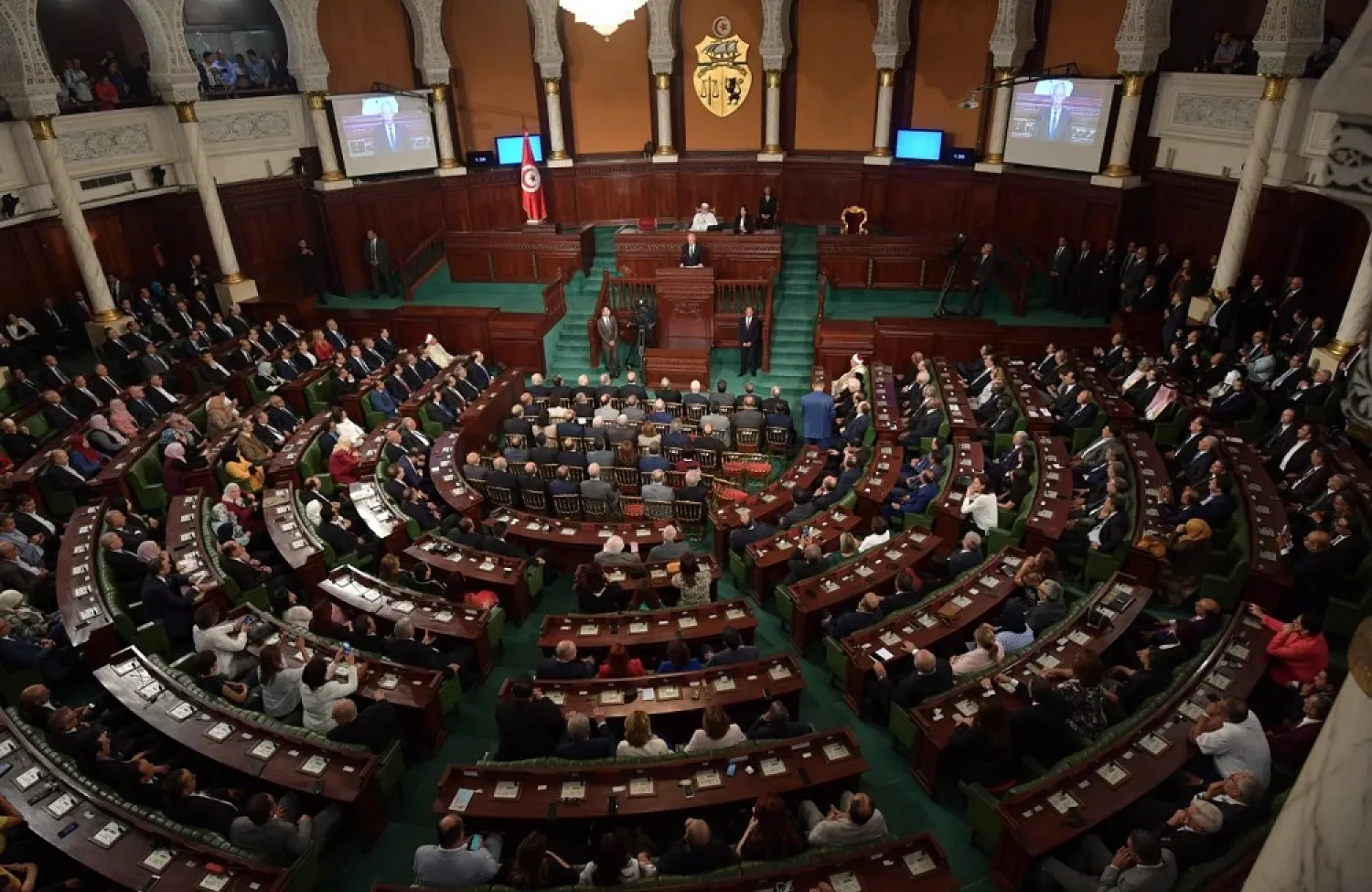 A view of the Tunisian parliament. (AFP file photo)