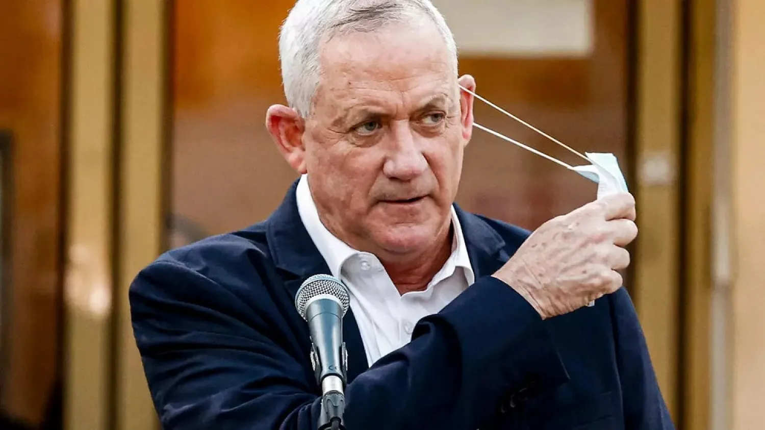 Israel's Alternate Prime Minister Benny Gantz. (AFP)