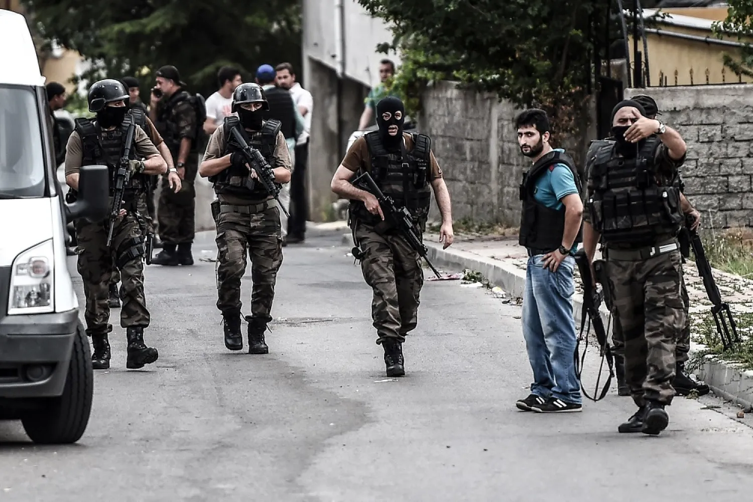 Turkey ordered the detention of dozens of military personnel in an operation targeting Gulen supporters. (AFP)