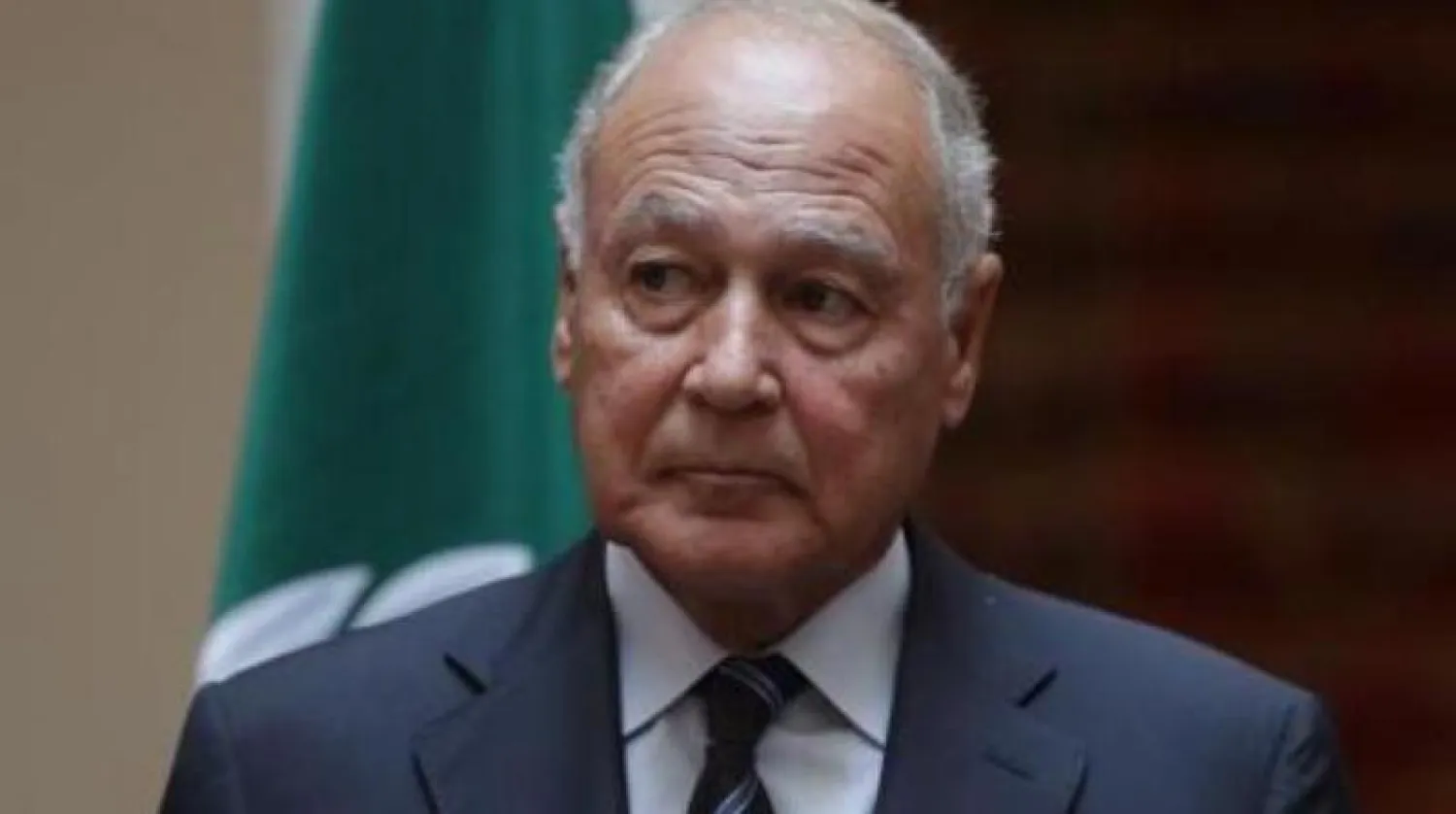 الأمين العام للجامعة العربية أحمد أبو الغيط (أ.ف.ب)