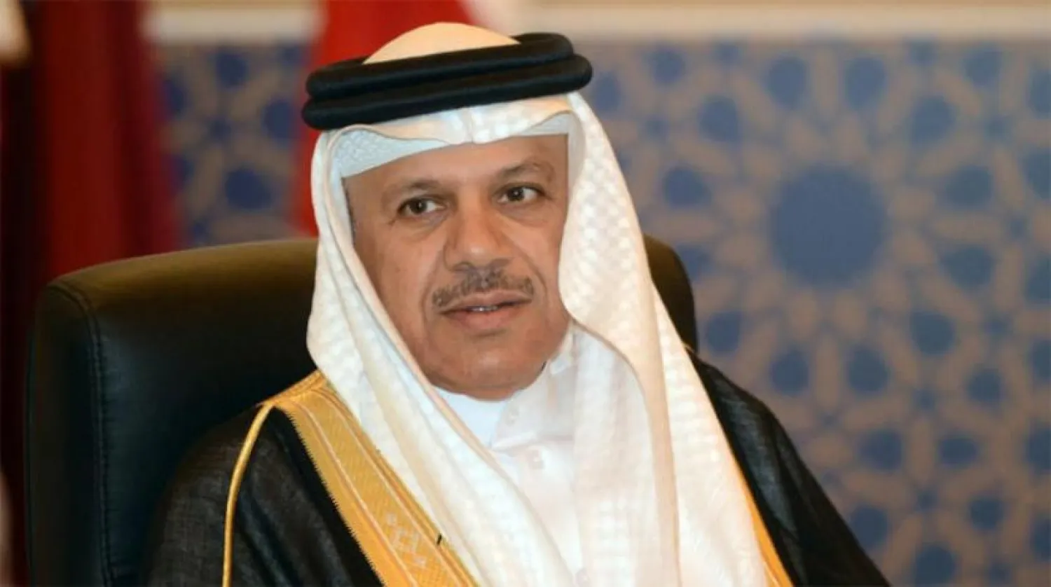 Bahraini Foreign Minister Abdullatif Al Zayani, Asharq Al-Awsat


